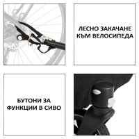 Бебешка лятна количка, триколка Hauck Dryk Duo 2в1, тип ремарке за велосипед, Rose-ZU5Km.jpeg