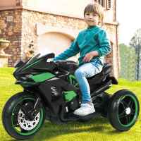 Акумулаторен мотор JJ Ninja Duo, 12V с 3 меки, зелен металик-ZWbrK.jpeg