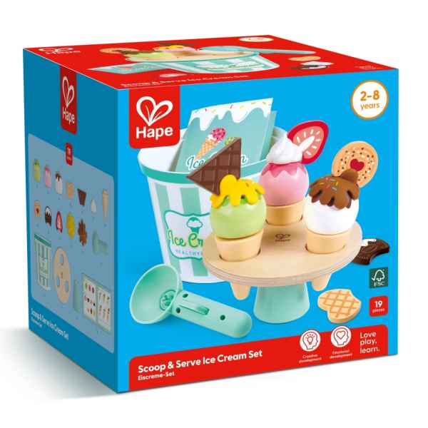 Комплект за игра Hape, Комплект за сладолед, 19 части-ZWdqv.jpeg