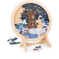 Образователен дървен пъзел Hape, сезони-ZdwVA.jpeg
