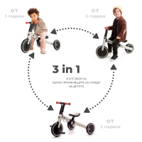 Триколка 3в1 KinderKraft 4TRIKE, жълта-ZfAfs.png