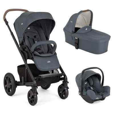 Бебешка комбинирана количка 3в1 Joie chrome™ dlx Trio