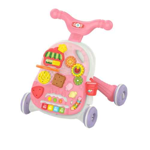 Проходилка 2в1 Kikka Boo Candy Party, Pink РАЗПРОДАЖБА