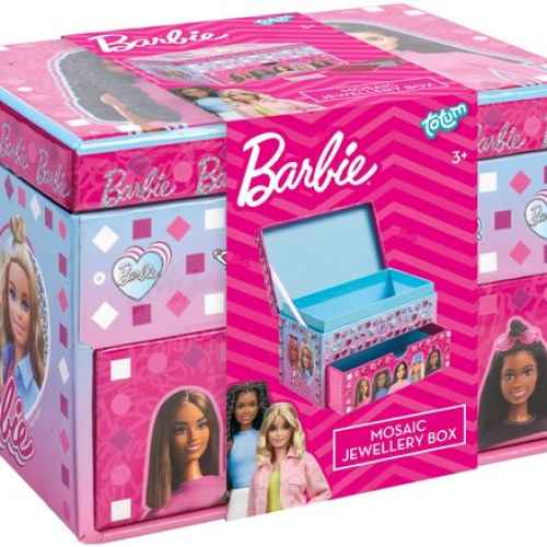 Творчески комплект Totum, Декорирай сам кутия за бижута, Barbie