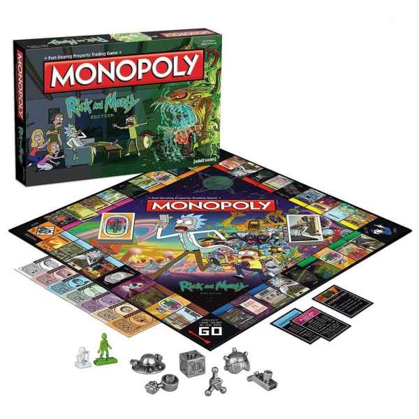 Настолна игра Winning Moves, Monopoly, Рик и Морти-ZormN.jpeg
