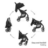 Лятна бебешка количка Lorelli Fresh, Black Pearl-ZqhPy.jpeg