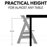 Дървено столче за хранене Hauck Alpha+, Grey-Zxve0.jpeg