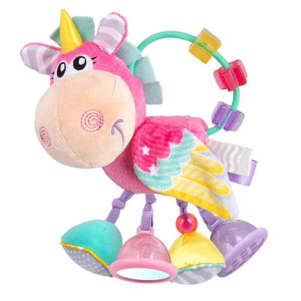 Мека плюшена дрънкалка Playgro, Кончето Хоп Троп, розова-Zy3Ps.jpeg