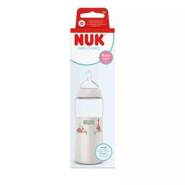 Шише Nuk First Choice РР Temperature control 360мл. силикон 6-18мес., р-р XL, Кенгуру-a0Inb.jpeg
