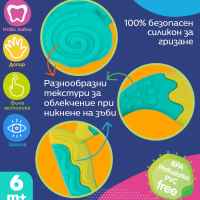 Силиконова гризалка Playgro Popper, Костенурка с пукаща черупка-a5mQk.jpeg