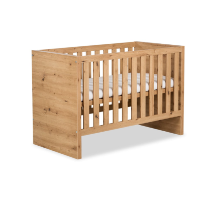 Бебешка кошара Littlesky Amelia, 60/120 см дъб