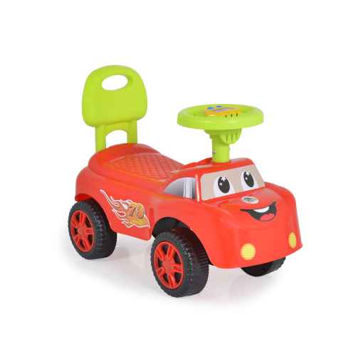 Кола за бутане Moni Keep Riding, червен