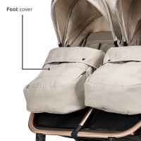 Количка за близнаци Lorelli DUO + чанта, Beige-aVfD0.jpeg