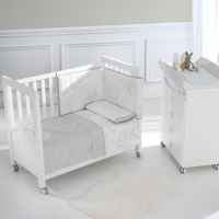Комплект долен и горен чаршаф Micuna, Dolce Luce grey-aff2B.jpeg