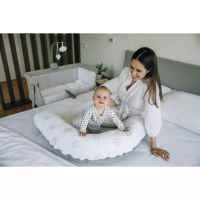 Възглавница за кърмене Bubaba, Сиво-бяла със слончета-ah2Qz.jpeg