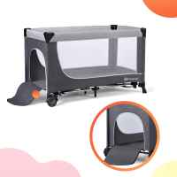 Бебешка кошара KinderKraft LEODY 2022 FULL с аксесоари, Сива-b1qDR.jpeg