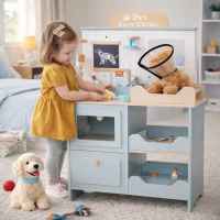 Детска дървена ветеринарна клиника Ginger Home, с аксесоари-b3CYA.jpeg