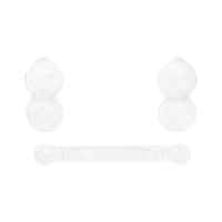 Многофункционално заключващо устройство Kikka Boo 2 бр. Transparent-b3JD9.jpeg