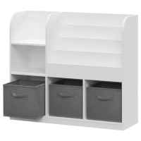 Дървен органайзер Ginger Home, бял-b5E6B.jpeg