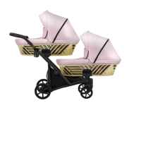 Бебешка количка за близнаци 2 в 1 Kunert Ивенто, Еко бяла перла-b8KiG.jpeg
