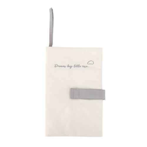 Несесер за памперси с бродерия Kikka Boo, Dream Big Beige