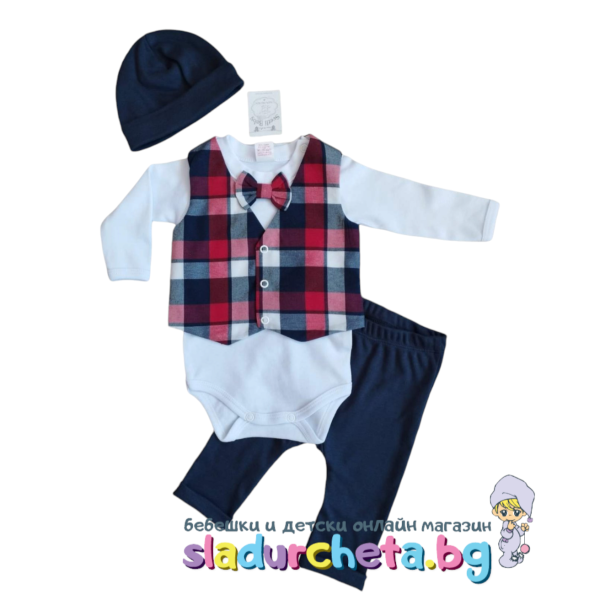 Бебешки комплект Светли, Каре-bCBOf.png
