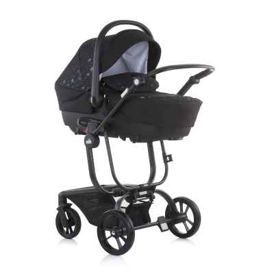 Бебешка количка 3в1 CAM Taski Sport 888, графит звезди РАЗПРОДАЖБА