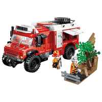 Конструктор Qman, MineCity, Пожарна команда, 656 части-bLTZ8.jpeg