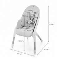 Столче за хранене Kinderkraft Dinnly, сиво-bO2Pp.jpeg