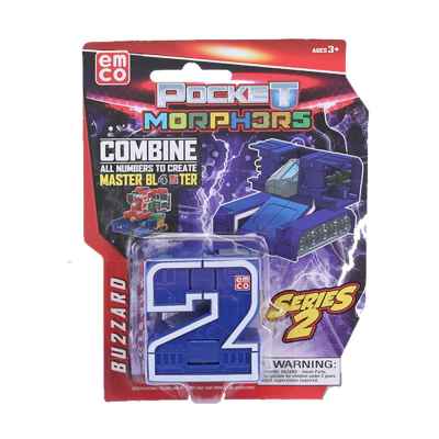 Джобен трансформър Pocket Morphers - цифра 2, серия 2