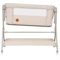 Бебешка кошара Next to me 3 в 1 Lionelo Leonie Plus люлееща се, Beige Sand-bcfyS.jpeg