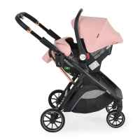 Комбинирана бебешка количка 2в1 Moni Bingo, Pink-icing-bdemM.jpeg
