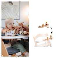 Дървена играчка сортер за столче за хранене Hauck Alpha+/Beta+, Жираф, Play Moving-beLSN.jpeg