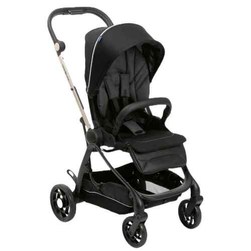 Бебешка комбинирана количка 2в1 Chicco One4ever, Pirate Black РАЗПРОДАЖБА