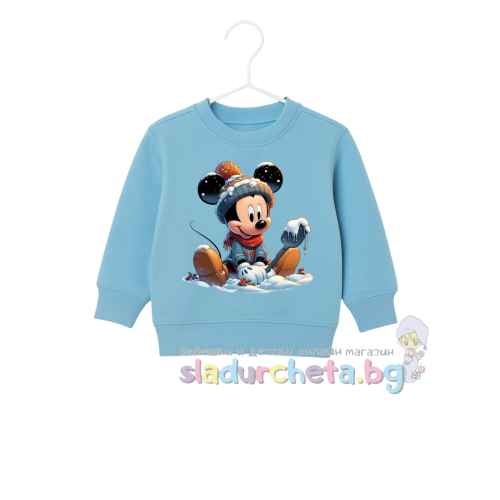 Детска блуза Светли, светлосин