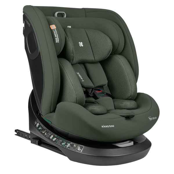 Столче за кола Kikka Boo i-Hike i-SIZE, Army Green 2025-btgtF.jpeg