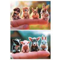 Пъзел Educa, Бебета животни 2 х 20-byGep.jpeg