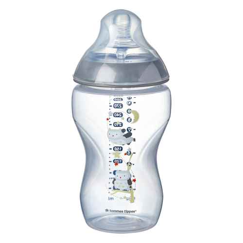 Шише за хранене Tommee Tippee Easi vent 3+ 340мл, бухалче