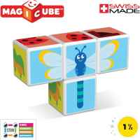 Магнитен конструктор Geomag Magicube, Насекоми и карти, 11 части-c5oXQ.jpeg
