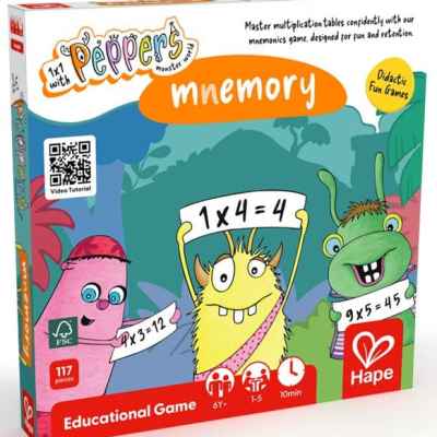 Образователна настолна игра Hape, Mnemory