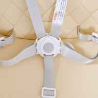 Дървен стол за хранене Cangaroo Gelato, бежов-c7MmO.jpeg