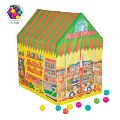 Тента Moni Супермаркет с 50 топки