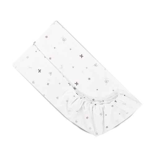 Чаршаф с ластик Lorelli  70/140+15 см, Honey Bunny Бежово