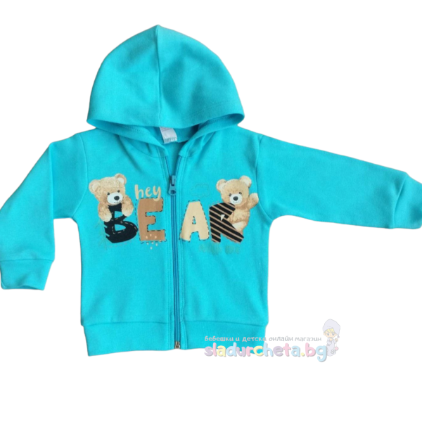 Бебешки суитшърт Светли, светлосин-cA7LR.png