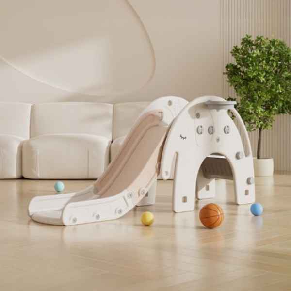 Детска пързалка Chipolino, Слонче бежова-cBFcs.jpeg