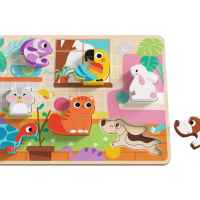 Дървен 3D пъзел Tooky toy, Домашни любимци 8 части-cFW5h.jpg