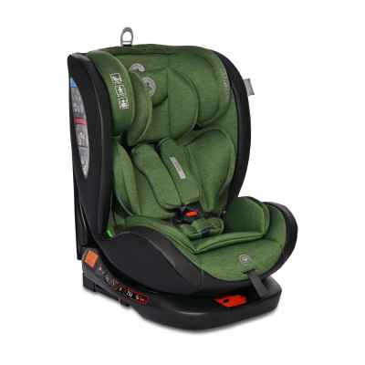 Столче за кола Lorelli Ares i-Size ISOFIX 360 Anti Rebound Bar, Green РАЗПРОДАЖБА
