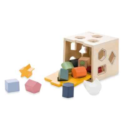 Дървен куб сортер Hauck Sort N Tidy