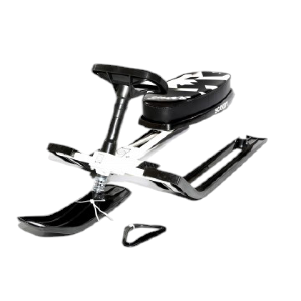 Шейна с кормило Scoutt снегокат Mustang, с чук и гек бяла-cPARp.png