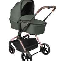 Комбинирана бебешка количка 3в1 Kikka Boo Kara, Army Green-cR88C.jpeg